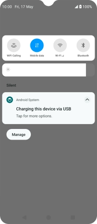 Press Tap for more options..