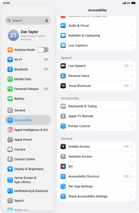 Press the required category below 