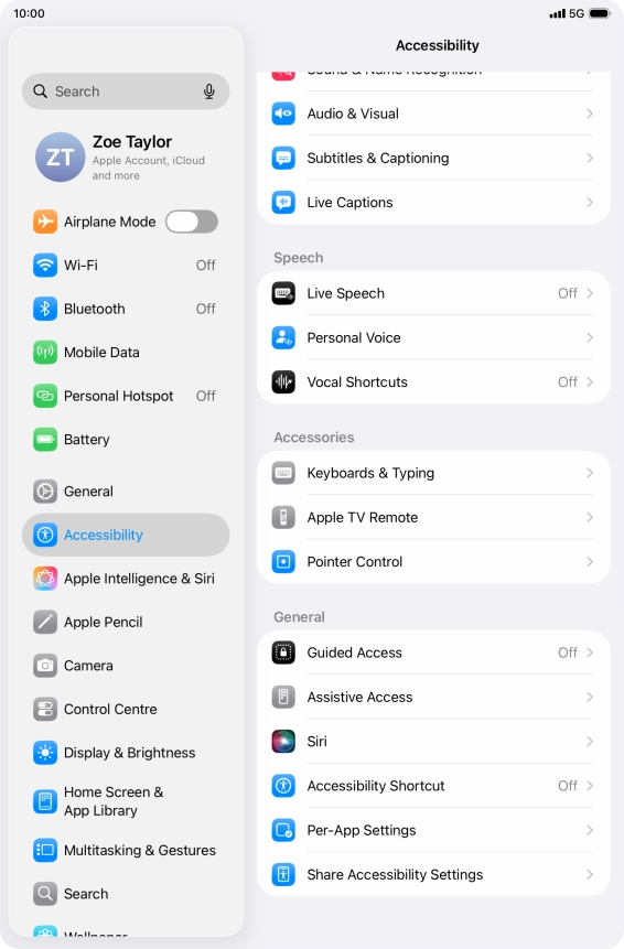 Press the required category below 