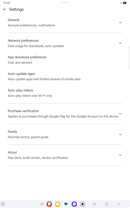 Press Auto-update apps.