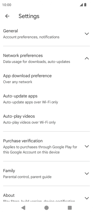 Press Auto-update apps.