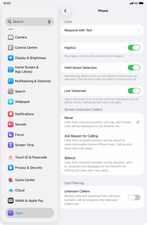 Press Silence to turn on the function.