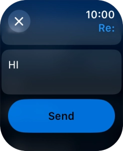 Press Send.