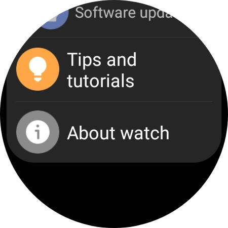 Press About watch.