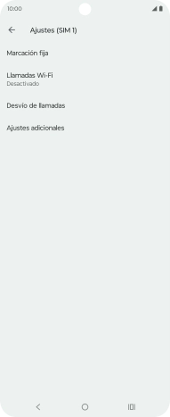 Pulsa Desvío de llamadas.