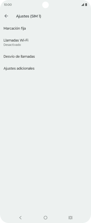 Pulsa Desvío de llamadas.