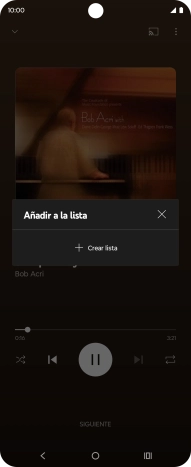 Pulsa Crear lista.
