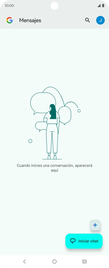 Pulsa el icono de perfil.