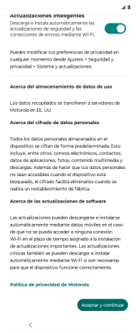 Pulsa la tecla de inicio para terminar y regresar a la pantalla de inicio.