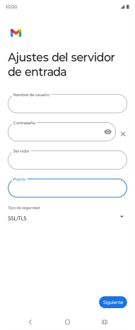 Pulsa Siguiente.