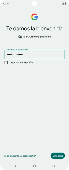 Pulsa Siguiente.