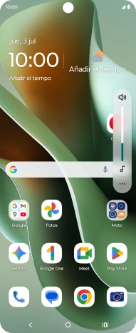 Pulsa el icono de modo de sonido las veces que sean necesarias para activar o desactivar el modo silencioso.
