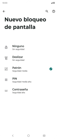 Pulsa Ninguno.