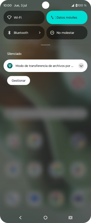 Pulsa la lista desplegable.