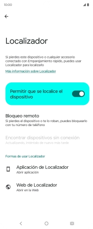 Pulsa la tecla de inicio para terminar y regresar a la pantalla de inicio.