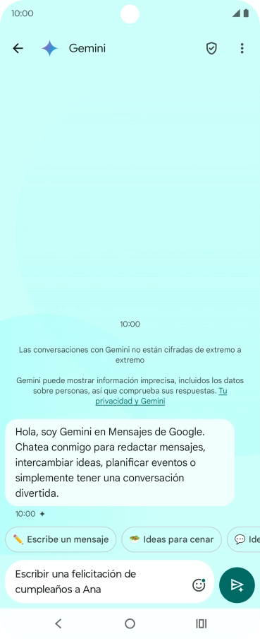 Escribe o di con tus propias palabras el tema que deseas utilizar.