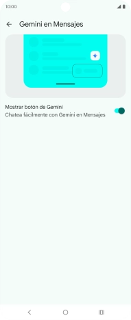 Pulsa el indicador junto a 