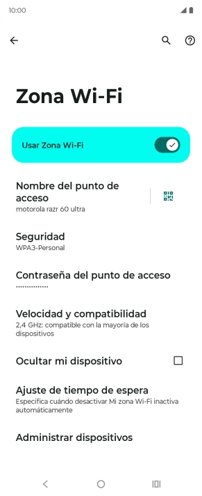 Pulsa la tecla de inicio para terminar y regresar a la pantalla de inicio.