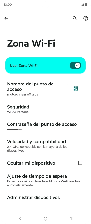 Pulsa la tecla de inicio para terminar y regresar a la pantalla de inicio.