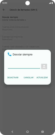 Pulsa DESACTIVAR.