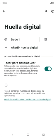 Pulsa la tecla de retroceso.