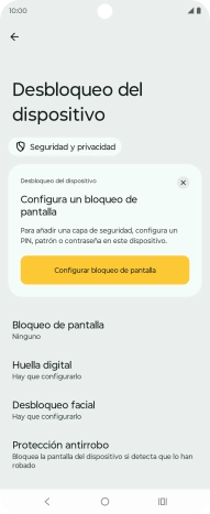 Pulsa la tecla de inicio para terminar y regresar a la pantalla de inicio.