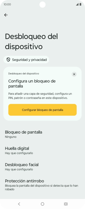 Pulsa la tecla de inicio para terminar y regresar a la pantalla de inicio.