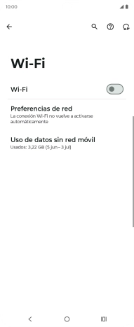 Pulsa el indicador junto a 