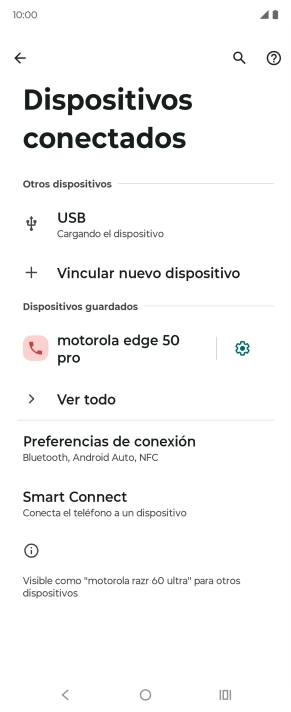 Pulsa la tecla de inicio para terminar y regresar a la pantalla de inicio.