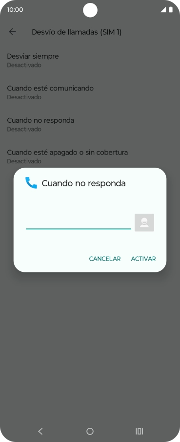 Introduce +34600132000 y pulsa ACTIVAR.