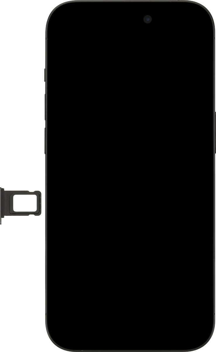 Turn your SIM so the angled corner of the SIM matches the angled corner of the SIM holder.