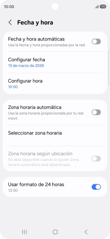 Pulsa el indicador junto a 