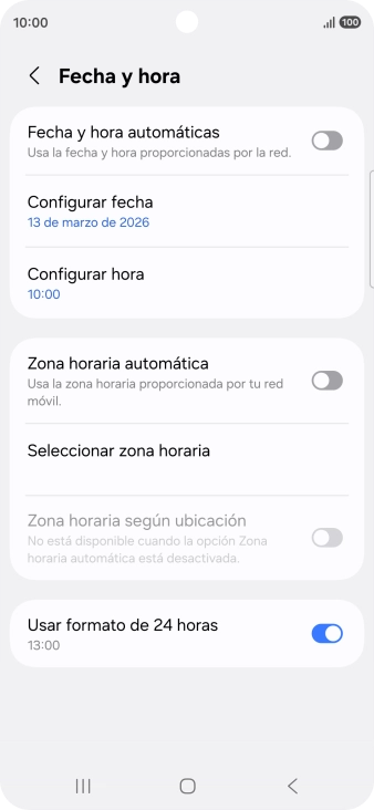Pulsa el indicador junto a 
