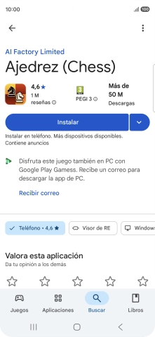 Pulsa la tecla de inicio para terminar y regresar a la pantalla de inicio.