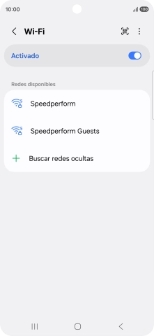 Pulsa el icono de menú.
