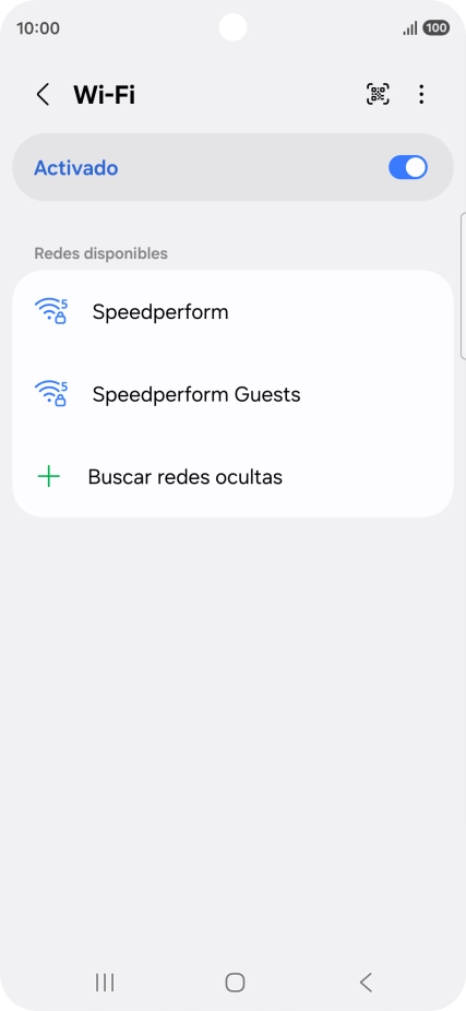 Pulsa el icono de menú.