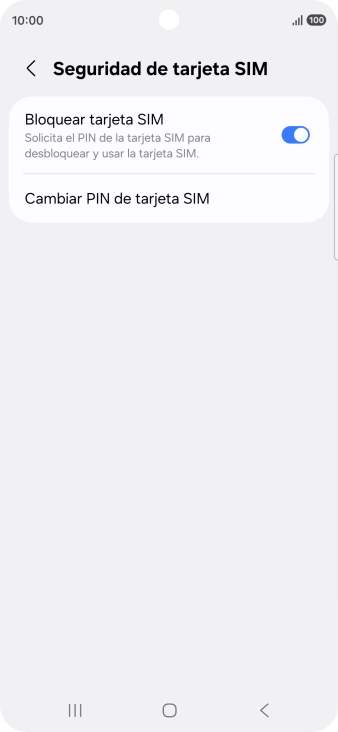 Pulsa el indicador junto a 