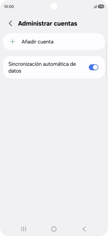 Pulsa Añadir cuenta.