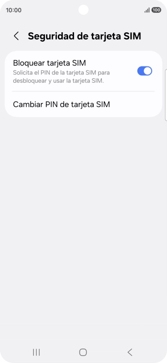 Pulsa el indicador junto a 