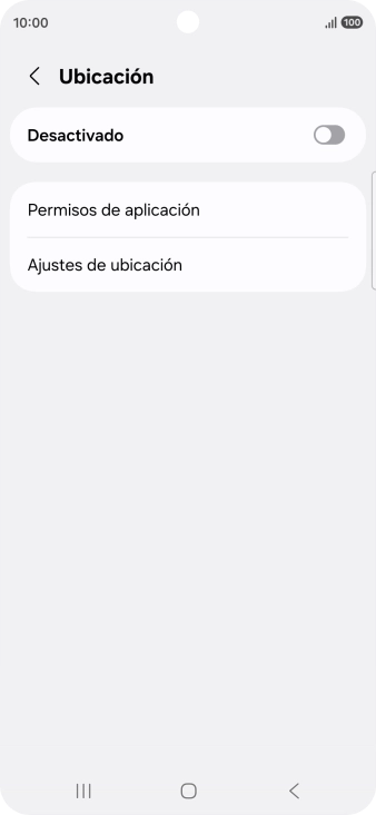Pulsa el indicador para activar o desactivar la función.