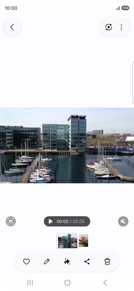 Pulsa el icono de IA.