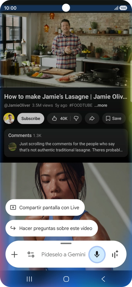 Pulsa Hacer preguntas sobre este vídeo.