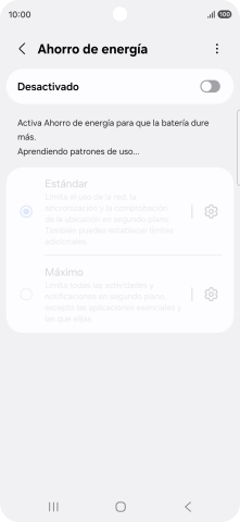 Pulsa el indicador bajo 