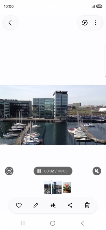 Pulsa el icono de IA.