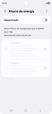 Pulsa el indicador bajo 