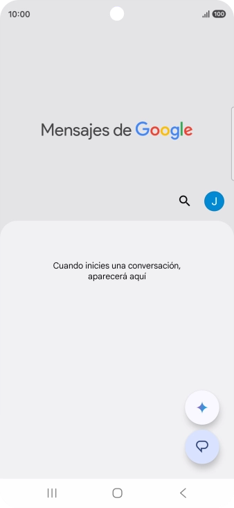 Pulsa el icono de perfil.