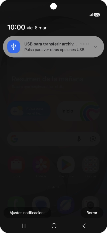 Pulsa la lista desplegable.