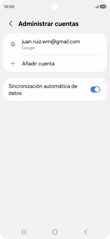 Pulsa la tecla de inicio para terminar y regresar a la pantalla de inicio.