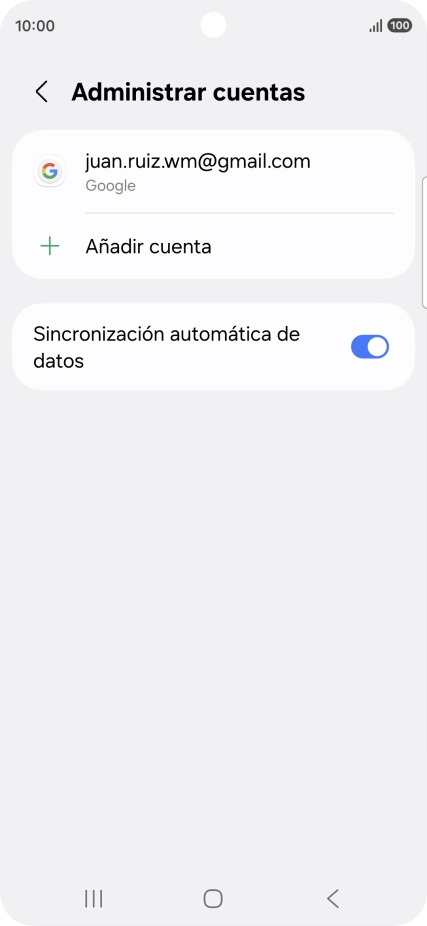 Pulsa la tecla de inicio para terminar y regresar a la pantalla de inicio.