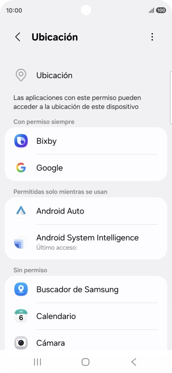 Pulsa la app deseada.